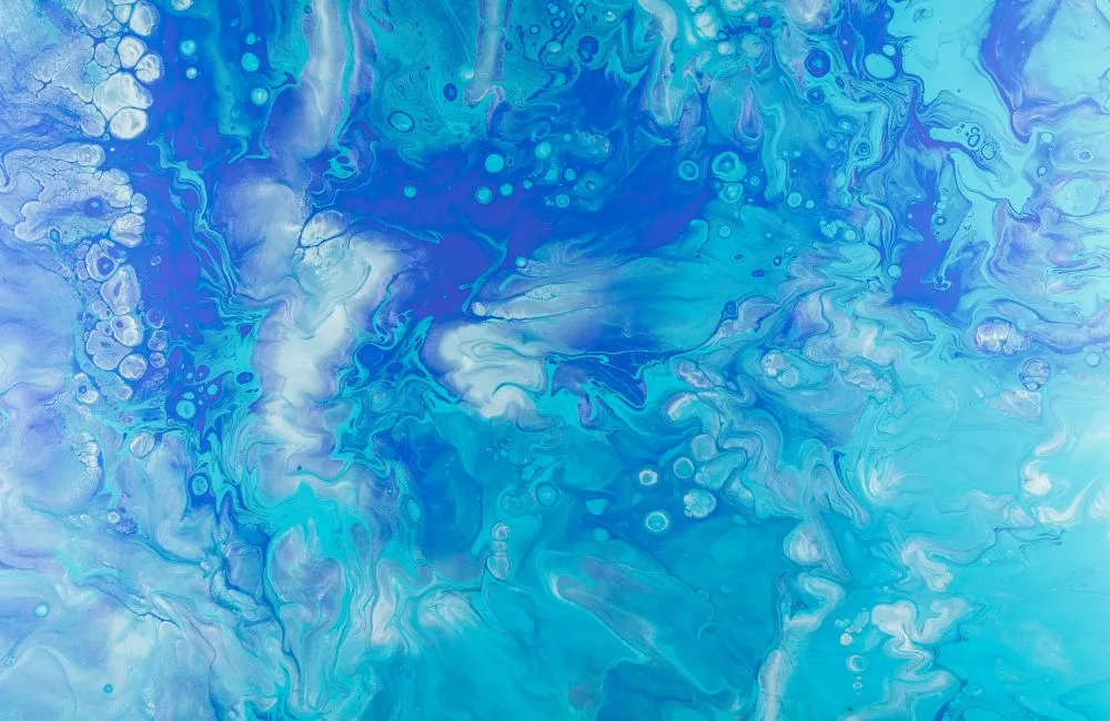 Aqua textured graphic