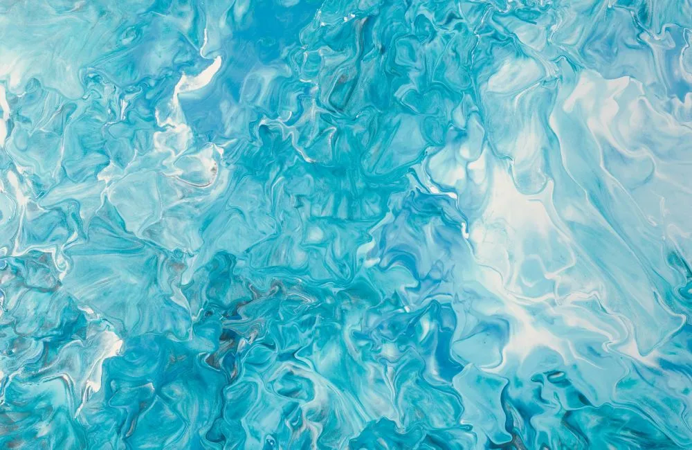 Ocean blue textured graphic